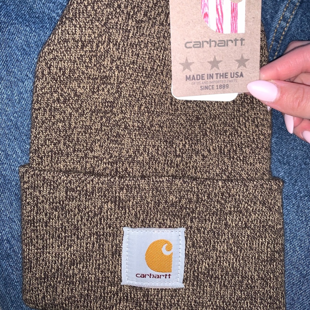 New! Carhartt Sandstone Beanie